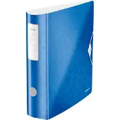 Leitz Ordner Active WOW, DIN A4, Rückenbreite 82 mm, blau