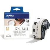 Brother DK-11218, Weiß, DK, Rolle, Papier, 54 x 115 x 112 mm, 174 g