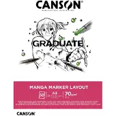 Canson Graduate Manga Marker Layout Pad A3 70 g