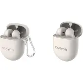 Canyon CNS-TWS6BE, True Wireless Stereo (TWS), Anrufe/Musik/Sport/Alltag, 20 - 20000 Hz, Kopfhörer, Weiß