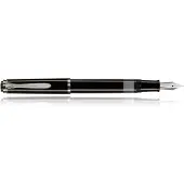 Pelikan Classic M205, Schwarz, Silber, Edelstahl, Edelstahl, 125 mm, 12 g, 1 Stück(e)