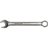 Bahco Gekröpfter 8-mm-Ring-Maulschlüssel aus Edelstahl, 120 mm