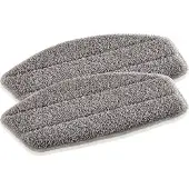 Leifheit Wischpads 2er Set Dampfreiniger CleanTenso, für alle versiegelten Hartböden und Teppiche