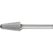 PFERD HM-Frässtift DIN 8032, Rundkegelform KEL, Zahnung 3