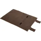 Wolters Reisedecke Vagabund mit Schaffell-Imitation Braun - 1 St