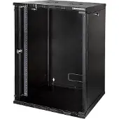 Logilink W15B54B - 19'''' Wandgehäuse 15 HE Tiefe 550 mm schwarz