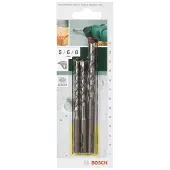 Bosch Betonbohrer-Set SDS quick 5,0x100; 6,0x100; 8,0x120, 3-tlg.