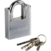 Pro-Line 24960 Cast iron padlock 60mm hardened clamps, milled key