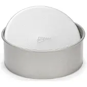 Patisse Kuchenform hoher Rand mit losem Boden 18 cm Stahl silber
