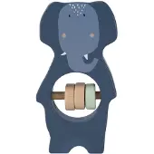 Trixie Houten rammelaar - Mrs. Elephant