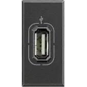 Legrand HS4285 Anschlussdose USB anthrazit