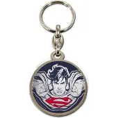SD Toys DC Comics porte-clés métal Superman Face 7 cm