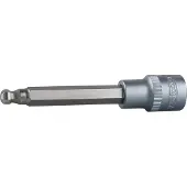 Ks Tools 1/2' Bit-Stecknuss Innensechskant mit Kugelkopf, lang, 5mm ( 911.1655 )