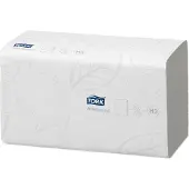 Tork 64152 Premium Weiße und Grüne Papierservietten (15 Stück)