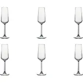 Ich-zapfe Champagnergläser, sektgläser 6er-Set - Allegra, 195 ml