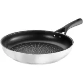 Pyrex Expert Touch ET20BFX/6146 Bratpfanne, 20 cm max. Durchmesser, Edelstahl, Induktionsherd-geeignet, Antihaftbeschichtung