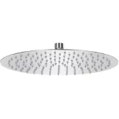 vidaXL Regenbrause Edelstahl 304 30 cm Rund