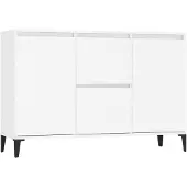 vidaXL Sideboard Weiß 102x35x70 cm Holzwerkstoff