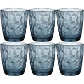 Bormioli Rocco Trinkglas 39 Cl Diamond Blau