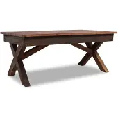 vidaXL Couchtisch Gemischtes Altholz 110x60x45 cm