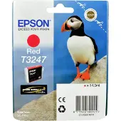 Epson T3247 Red, Standardertrag, Rot, Tinte auf Pigmentbasis, 14 ml, 1 Stück(e), Einzelpackung