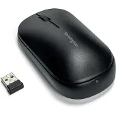 Kensington SureTrack Kabellose Maus mit Bluetooth & Nano-USB-Empfäger, RF Wireless + Bluetooth, Schwarz