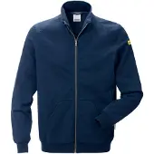 Fristads ESD Sweatjacke 4080 XSM 121675 - marineblau - XS