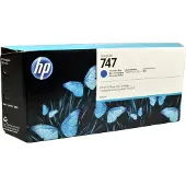 HP 747 Chromatisches Blau DesignJet Tintenpatrone, 300 ml, DesignJet Z9 Druckerserie, Thermal Inkjet, Chromatisches Blau, P2V85A, Business, Singapur