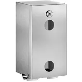 Delabie WC-Papierhalter für 2 Rollen Edelstahl 1.4301 satiniert