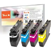 Peach PI500-273, Schwarz, Cyan, Magenta, Gelb, 4,8 ml, 8,7 ml, 4 Stück(e), 220 Seiten, Multipack