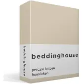 Beddinghouse Spannbettlaken Natural (Percal)-80 x 200 cm