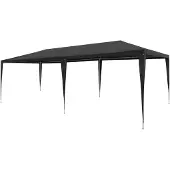 vidaXL Partyzelt 3x6 m PE Anthrazit