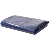 vidaXL Abdeckplane 650 g/m² 4x5 m Blau