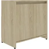 vidaXL Badezimmerschrank Sonoma-Eiche 60x33x61 cm Holzwerkstoff