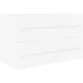 vidaXL Waschbeckenunterschrank Weiß 80x38,5x48 cm Holzwerkstoff