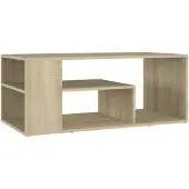 vidaXL Couchtisch Sonoma-Eiche 100x50x40 cm Holzwerkstoff