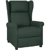 vidaXL Relaxsessel Taupe Stoff