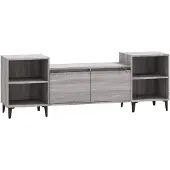 vidaXL TV-Schrank Grau Sonoma 160x35x55 cm Holzwerkstoff
