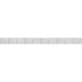 vidaXL Maschendrahtzaun mit Bodenflansch Anthrazit 1,4x25 m
