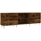 vidaXL TV-Schrank Räuchereiche 150x30x50 cm Holzwerkstoff