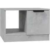 vidaXL Couchtisch Betongrau 50x50x36 cm Holzwerkstoff