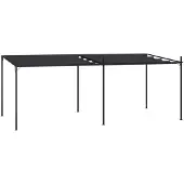 vidaXL Pavillon mit Ausziehbarem Dach 600x300x233 cm Anthrazit