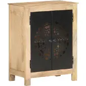vidaXL Sideboard 60x35x75 cm Massivholz Mango