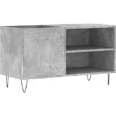 vidaXL Plattenschrank Betongrau 85x38x48 cm Holzwerkstoff