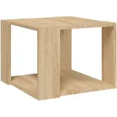 vidaXL Couchtisch Sonoma-Eiche 40x40x30 cm Holzwerkstoff
