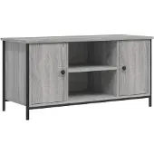 vidaXL TV-Schrank Grau Sonoma 100x40x50 cm Holzwerkstoff