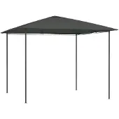 vidaXL Pavillon 3x3x2,6 m Anthrazit 160 g/m²