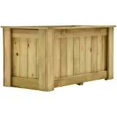 vidaXL Hochbeet 100 x 50 x 50 cm Kiefernholz Imprägniert