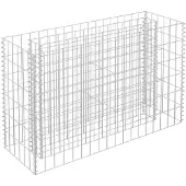 vidaXL Gabionen-Hochbeet Verzinkter Stahl 903060 cm