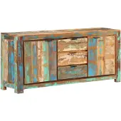 vidaXL Sideboard 175x40x75 cm Recyceltes Massivholz